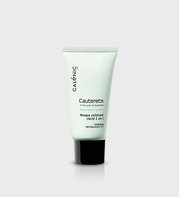 Cauterets Masque exfoliant clarté2en1 Galénic