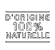 100% d'origine naturelle