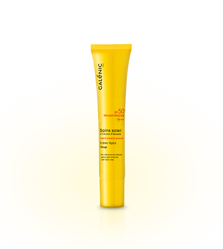 Soins soleil Crème légère SPF50 visage Galénic
